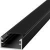 Profilo Mini 1m e 2m Alluminio Nero stretto solo 14mm per striscia LED Variante Lunghezza 1 Metro