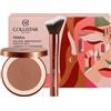 Collistar Cofanetto Terra Polvere Abbronzante Effetto Seta 1.1 Maldive Matte + Pennello Contouring
