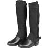 Covalliero ghette ClassicStretch, ghette da equitazione, paio, nere, taglia S, altezza 37 cm, pelle sintetica, da donna, cerniera, lavabili in lavatrice