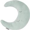 roba Cuscino a Forma di Luna Style - Cuscino Decorativo per la Cameretta dei Bambini - Morbido - Imbottito - Idea Regalo per Compleanno e Natale - Verde