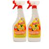 Generico Acido Citrico Spray BRAVA - Detergente Multiuso - Anticalcare Disincrostante - Ammorbidente Brillantante - 2 x 500ml