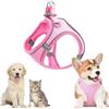 BAOSROY Pettorina Cane,Pettorina Cane Taglia Piccola,Pettorina per Cani,Pettorine Cani,XS, (Rosa-1)
