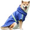 Eyeleaf Impermeabile per Cani Riflettente Cappotto Cane Impermeabile con Cappuccio Giacca per la Pioggia Cane di Taglia Piccola per Escursionismo