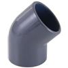 WATER LINE GOMITO RIGIDO 45° F/F AD INCOLLAGGIO DIAMETRO 90 MM - Curva Aperta PVC ideale anche per impianti piscina