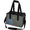 Kerbl Pet Borsa per trasporto Vacation, trasportino per cani, grigio, blu, 40x20x27cm, nylon, cani, gatti, inserti in rete anti-morso, rivestimento lavabile
