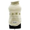 Trilly Tutti Brilli Felpa con Interno in Peluche e Applicazione Termica in Vinile, Basile, Beige, S - 1 Prodotto