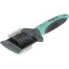 Kerbl Pet Spazzola Soft Plug Doppia, con Testa Flessibile, 19x7 cm
