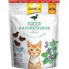 GimCat Crunchy Snacks Anatra con erba gatta - Delizioso gatto croccante e ricco di proteine - 1 sacchetto (1 x 140 g)