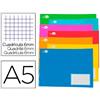 Liderpapel Taccuino leiderpapel smart a5 orizzontale 32 fogli 60 g/m2 quadro 6 mm con margine