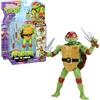 Playmates Giochi Preziosi-Raffaello Tartarughe Ninja Caos Mutante, Raffaello In Versione Action Figure Trasformabile Da Tartaruga A Ninja, Personaggio Articolato E Accessorito Da 15 Cm, Per Bambini Dai 4 Anni