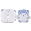 #sbabam Travel Pets, Cuscino da Viaggio Bambini 2 in 1 a Forma di Peluche, Trasformabile in Cuscino Cervicale per Dormire, Aereo e Auto, Orsetto con Berretto