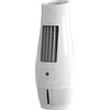 BE COOL Raffreddatore d'aria di design 6 in 1 con raffreddamento ad acqua - Raffreddatore evaporativo, ventilatore, umidificatore, depuratore d'aria, repellente per zanzare, vaso da fiori - 50 Watt,