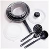 Kamberg - Batteria da cucina 14 pezzi - Induzione - Made in France - Senza PFOA/PFAS - Con 1 coperchio Pyrex® Ø20 cm