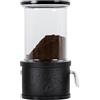 Lavatelli ProntoCaffè Black, Contenitore e Dosacaffe per caffè in polvere con dispenser. Per caffettiere fino a 12 tazze, barattolo sostituibile con latta da 10cm, dosatore compatibile moka italiana
