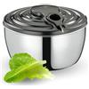 KÜCHENPROFI 1310192800 - Centrifuga per insalata, in acciaio INOX