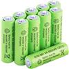AXFEE Batterie Ricaricabili AA ad, 1,2V 800mAh Ni-MH Ricaricabili, Batterie Ricaricabili Alta Capacità, per Telecomandi, Corde Luminose, Giocattoli, ecc (Pre-caricate, confezione da 10)
