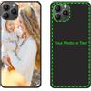 CAXKJE Black Personalizzata Custodia per Doogee N55 PRO,con la Tua Foto,Immagine o Scritta Cover,Silicone Case Antiurto Bumper,per N55 PRO Cover Personalizzata