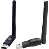 Generico 2 Pezzi Adattatore Wi-Fi USB per PC | Dongle Wi-Fi Ad Alta Velocità da 2,4 GHz per PC | Dongle Wi-Fi USB con Antenna Ad Alto Guadagno | Supporti per Dongle Internet Wireless per PC Laptop