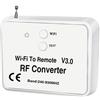 WETG Universal Wireless Wifi to RF Converter Phone Control 240-930Mhz for