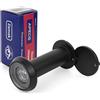 APECS spioncino con protezione dalla vista per porta 50-90mm foro - Ø16mm colore nero copertura spioncino modello 6016/50-90-BLM