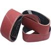 SenmaiTools Senmai Tools 15 Pezzi Nastri Abrasivi 65 x 410 mm Nastro Abrasivo 3 x 40 80 120 150 240 grana, Carta Vetrata Professionali per Levigatrice a Nastro, per Metallo, Legno, Vernice