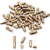 WSAMJIN 30 Pezzi Mini Cerniere Barile, Cerniere a Scomparsa Cerniere Mobili per Fai Da Te Portagioie, Scatola Regalo, Scatola di Legno, Portagioie - 0,4 X 2 cm