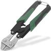 BLOSTM Mini tagliabulloni da 20,3 cm, tagliafili resistenti trattati termicamente per la massima durata, taglia catena (verde)
