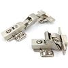 LIKERAINY 135 Grado Cerniera Mitra con Ammortizzatore Cerniera ad Angolo 35mm per Porta d'angolo a 45° Cerniere di Mobile da Cucina Gabinetto Armadio Porte 2 Pezzi