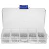 Elprico Vite autofilettante, 1000 viti a testa svasata a croce in acciaio inox M1 M1.2 M1.4 M1.7