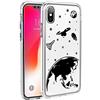 CrazyLemon Custodia Creativa per iPhone XR Custodia Protettiva in Silicone TPU Trasparente Cover Case per iPhone XR - Modello 14