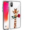 CrazyLemon Custodia Creativa per iPhone XR Custodia Protettiva in Silicone TPU Trasparente Cover Case per iPhone XR - Modello 10