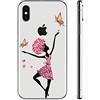 CrazyLemon Cover per iPhone Xs MAX, Custodia per iPhone Xs Max, Custodia per telefono in silicone TPU trasparente Case - Modello 07