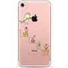 CrazyLemon per iPhone 6S Custodia, Cover per iPhone 6, Soft TPU Custodia in Gel di Silicone Ibrido Trasparente TPU Cover per iPhone 6 6S 4.7 Pollici - Fiori d'innaffiatura