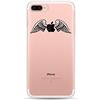 CrazyLemon per iPhone 7 Plus / 8 Plus Custodia, TPU Sottile in Gel di Silicone Pelle Modello 3D in TPU Custodia Protettiva per iPhone 7 Plus/iPhone 8 Plus - Ala