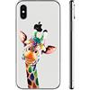 CrazyLemon Cover per iPhone XS Max, Custodia per iPhone XS Max, Custodia per Telefono in Silicone TPU Trasparente Case - Modello 18