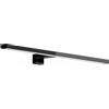 Lineabeta Lampada Ciari L.50 cm a parete/specchio/telaio nero opaco