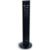 Alpina Ventilatore a torre oscillante con telecomando - Ventilatore a colonna - Ventilatore da porta - Ventilatore da 106,8 cm - Orientabile - Ventilatore a 3 velocità e timer - Nero