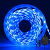 ShineBurky Striscia LED 5 Metri 12V Blu Dimmerabile Tagliabile