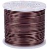 BENECREAT 68m 1.5mm Filo di Alluminio Colore Cammello Filo per Gioielli Filo Metallico per Fabbricazione Artigianale per Filo artigianale Calibro 15
