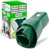 ONIX TECH Adattatore Aspirapolvere Non Elettrificato per Vorwerk Folletto per Collegamento Nuovo Modello VK130 VK140 e Vecchio Modello VK120 VK121 VK122 - Garanzia 5 Anni