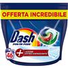 Dash Power Pods Detersivo Lavatrice In Capsule, 46 Lavaggi, Azione Extra-Igienizzante, Contro Sporco E Batteri, Efficace Anche A Freddo E In Cicli Brevi