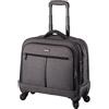 Lightpak carrello del computer portatile Phoenix valigia di rotolamento, 44 cm, 15 L, grigio