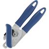 Fackelmann 670444 Apriscatole, apriscatole, Plastica, Cromo, Blu, 18,6 x 5,4 x 5,5 cm