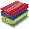 PORTENTUM Mollette in Plastica Riciclata, Confezione da 40, Multicolore - Mollette per Bucato Resistenti all'Esterno, Multiuso e Non Lasciano Segni, Dimensioni 7,5 x 1 x 2 cm