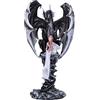Nemesis Now NYA - Statuetta di drago fata, 37,5 cm, colore: nero