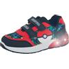 Pokémon Pokemon - Scarpe da ginnastica per bambini, con luci lampeggianti a LED, per ragazze e ragazzi, Nero , 28 EU
