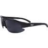 Rapid Eyewear occhiali da sole lenti scuri 'Nimbus Dark' per uomi e donna. Occhiali fumè. Ideale per lo sport e la fotofobia. Obiettivi di categoria 4. Protezione uv400