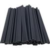 Meision Clip di fissaggio per frangivista I 50 pezzi PVC - frangivista per recinzioni a doppia asta I Binari per frangivista I Frangivista per recinzione da giardino, Antracite