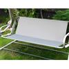 KRRRSJDJ Coprisedile di Ricambio per Dondolo da Giardino,Coprisedili per Altalena da Giardino,Impermeabile 600D Oxford Tessuto Dondolo da Giardino Coprisedile,Resistente (148 * 52 * 52cm,Grigio)