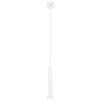 Ondaluce Lampada a sospensione in metallo verniciato Bianco LILA Piccolo D6,6 cm